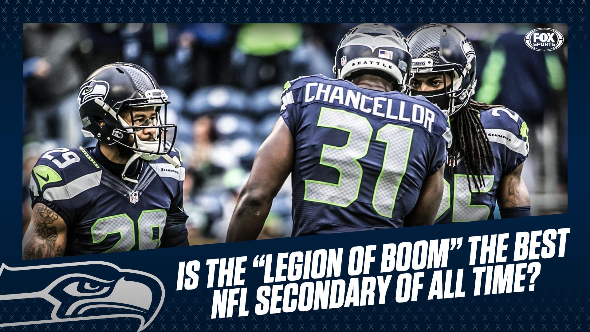 1920x1080 FOX Sports: NFL the Legion of Boom from the mid 2010s the best secondary of all time?