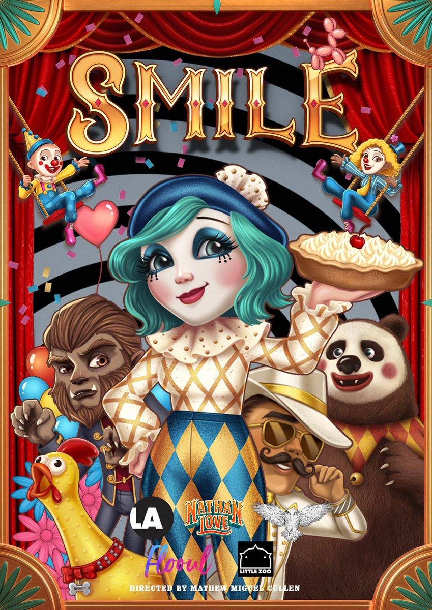 849x1200 KATY PERRY official video for #SMILE is out everywhere now! Which character in #KatysQuest are you?