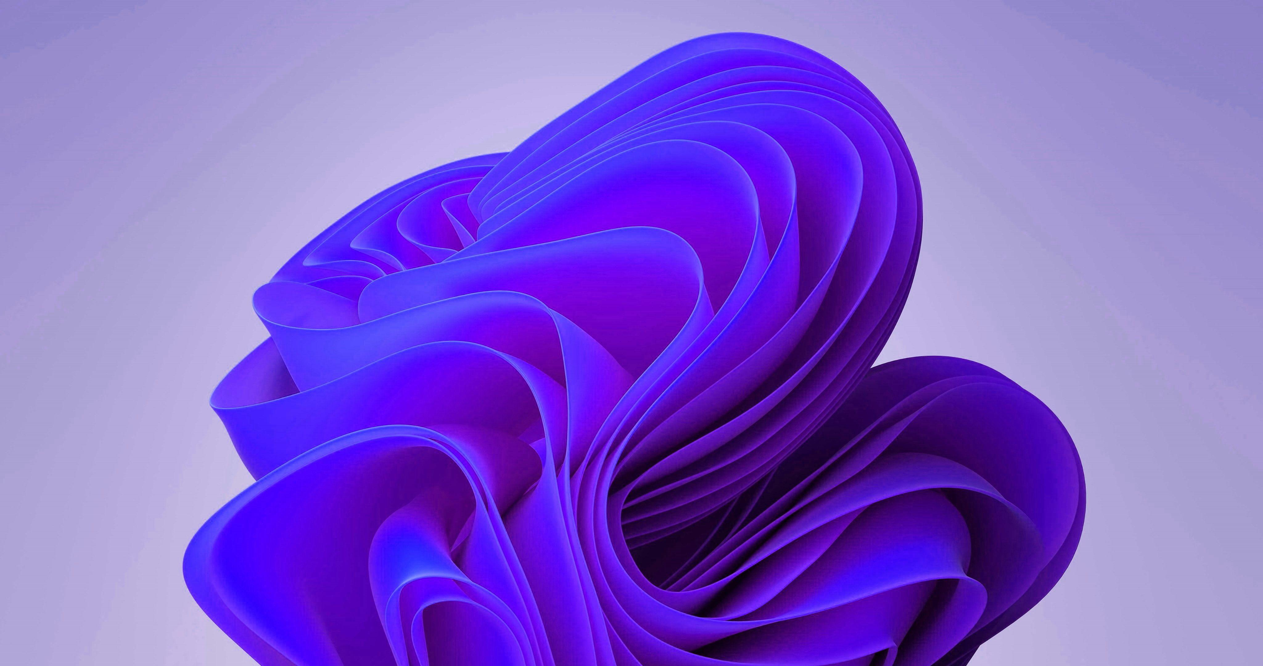Windows 11 365 Purple Abstract Background 4K Wallpaper iPhone HD