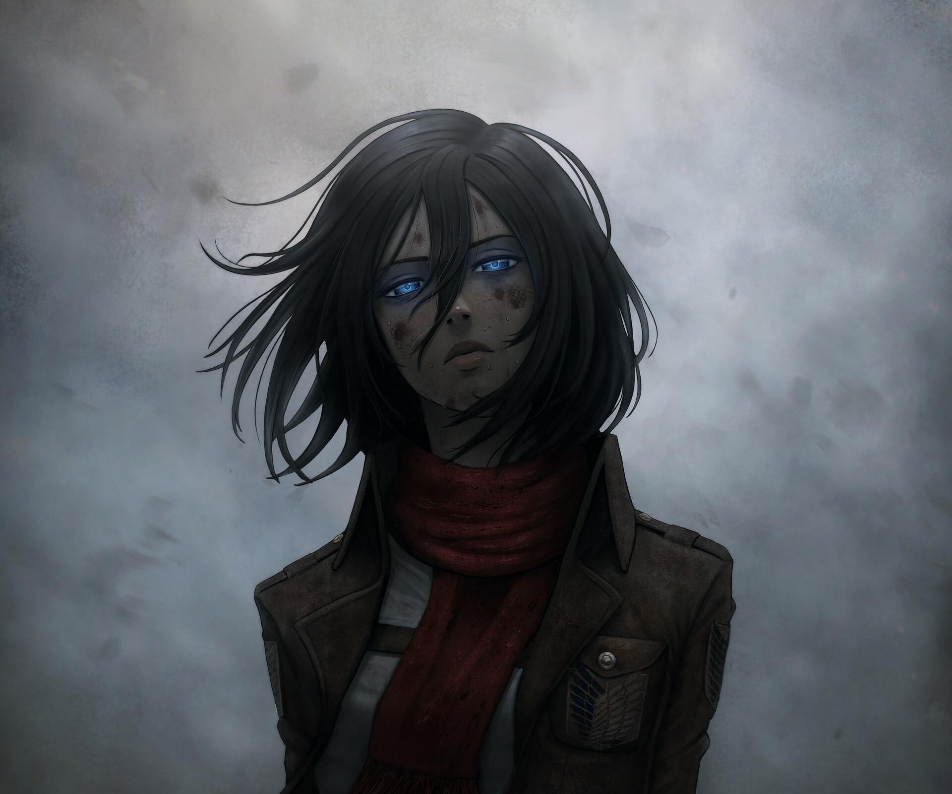 1920x1600 Attack On Titan HD Mikasa Ackerman Art Wallpaper, HD Anime 4K Wallpaper, Image and Background