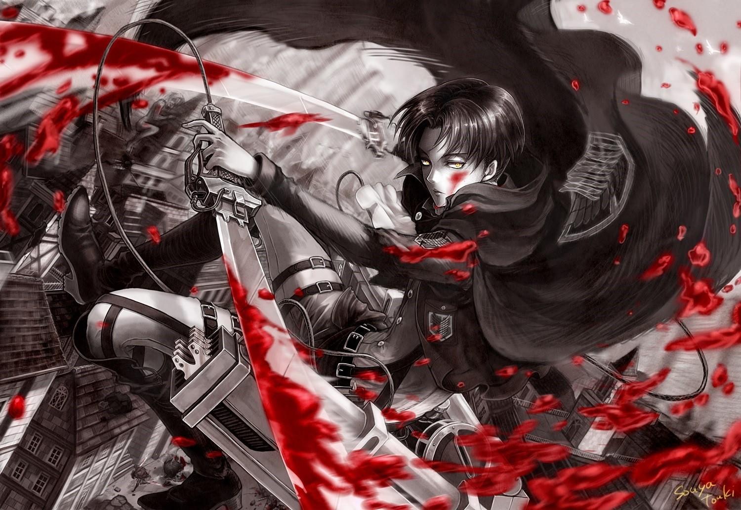 1500x1032 Anime Attack On Titan HD Wallpaper and Background