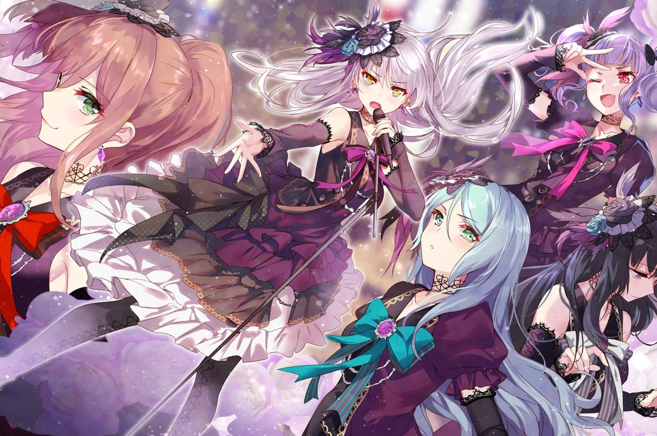 2560x1700 Download 2560x1700 Shirokane Rinko, Hikawa Sayo, Imai Lisa, Minato Yukina, Bang Dream, Idol Anime Wallpaper for Chromebook Pixel