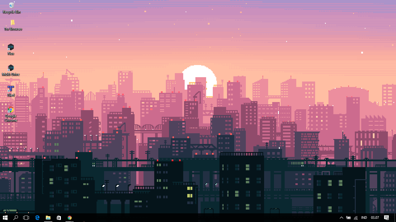 1366x768 Pixel Aesthetic Wallpaper Aesthetic City Wallpaper Fi (2022)