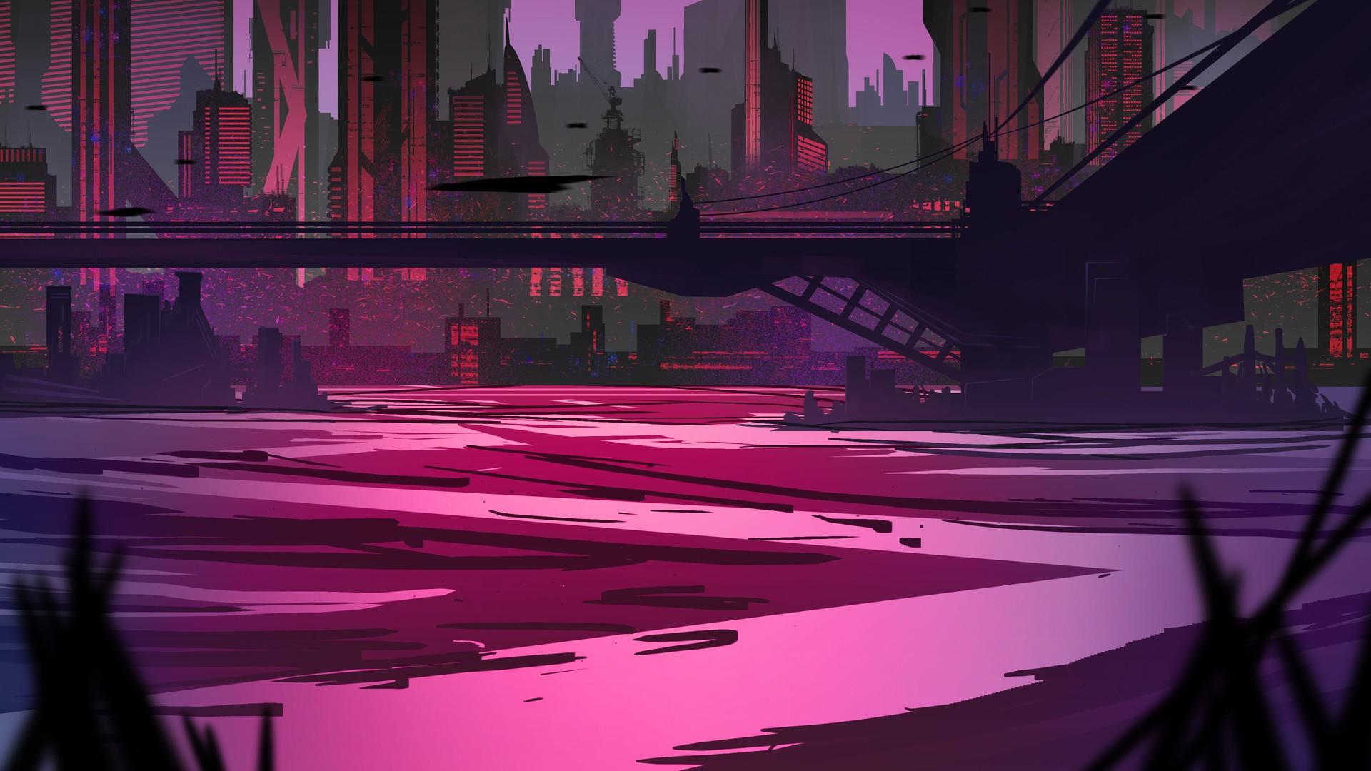 1920x1080 Aesthetic City (1920x1080)
