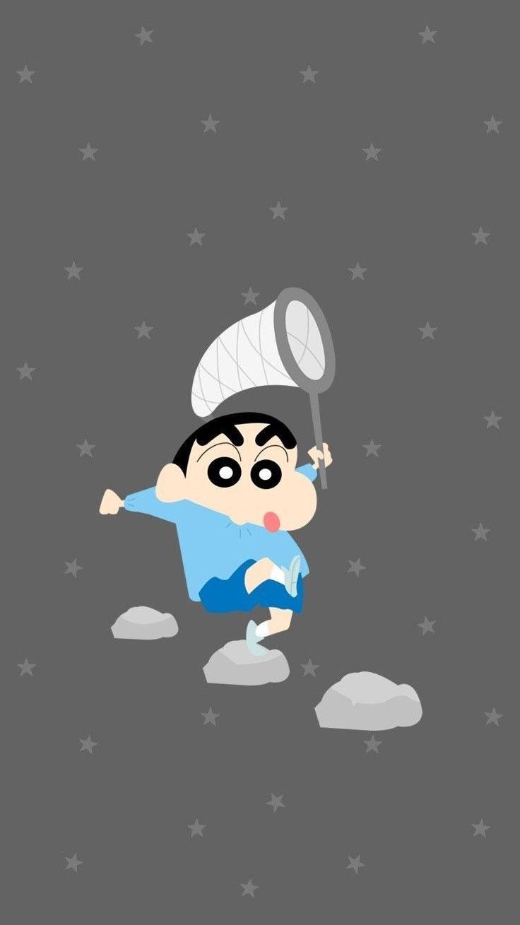 736x1309 Shinchan Wallpaper Photo : Shinchan Star Wallpaper