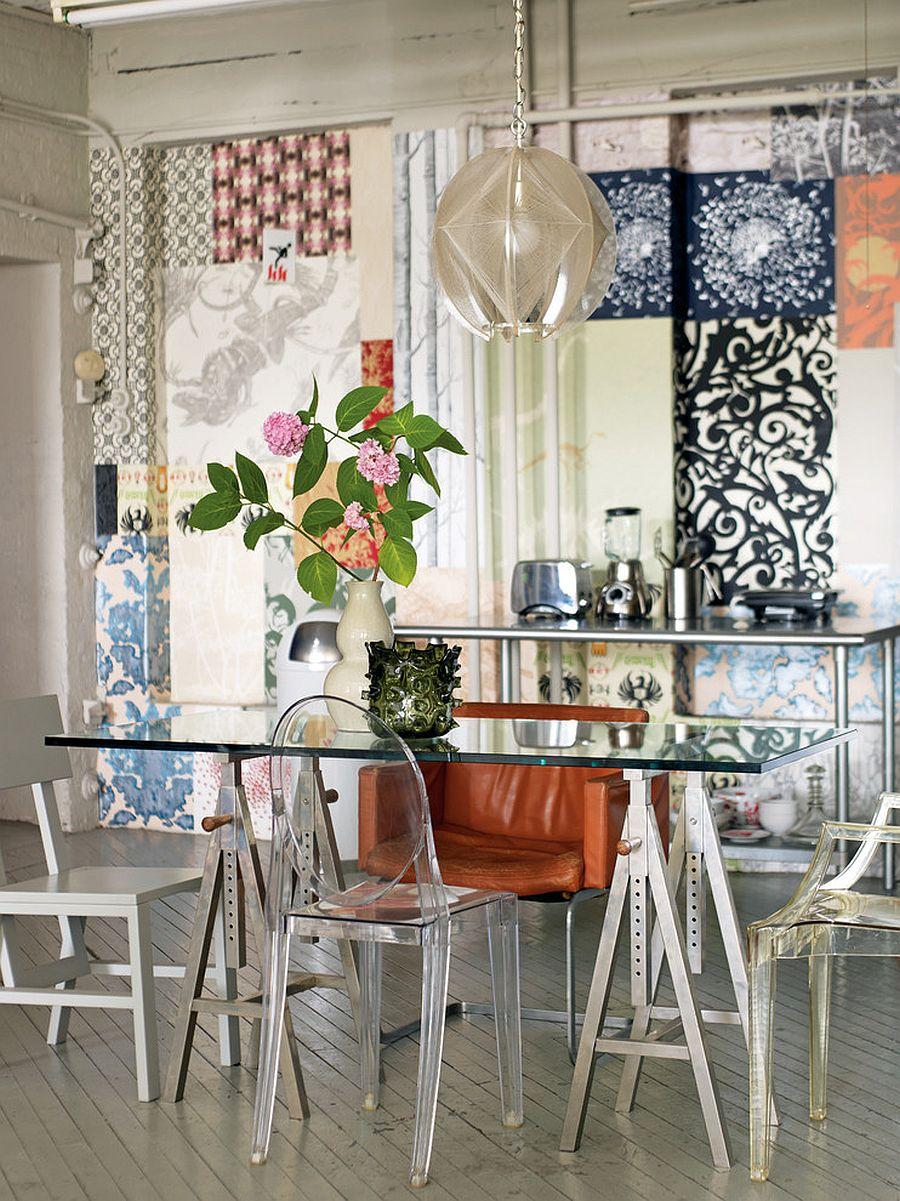 900x1201 Cost Effective Colorful Trend: Patchwork Wallpaper Ideas That Delight