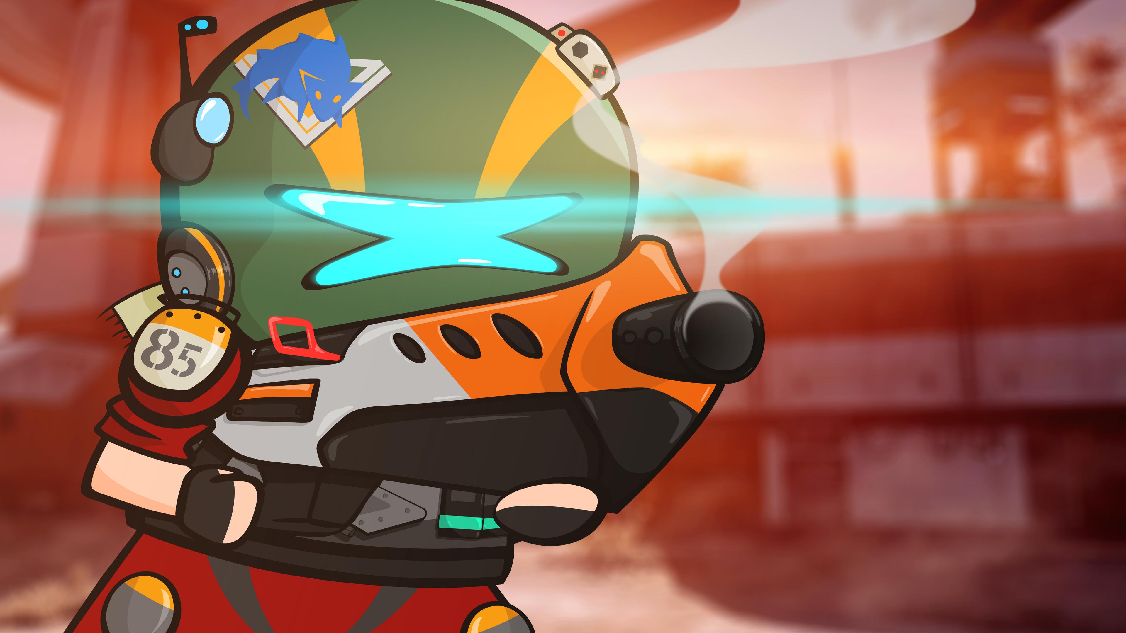 3840x2160 Wallpaper 4k Titanfall 2 Titan Toons 5k Wallpaper