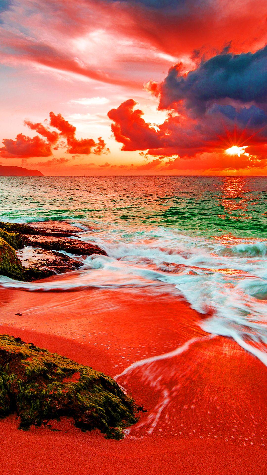 Red Ocean Wallpapers - Top Free Red Ocean Backgrounds - WallpaperAccess