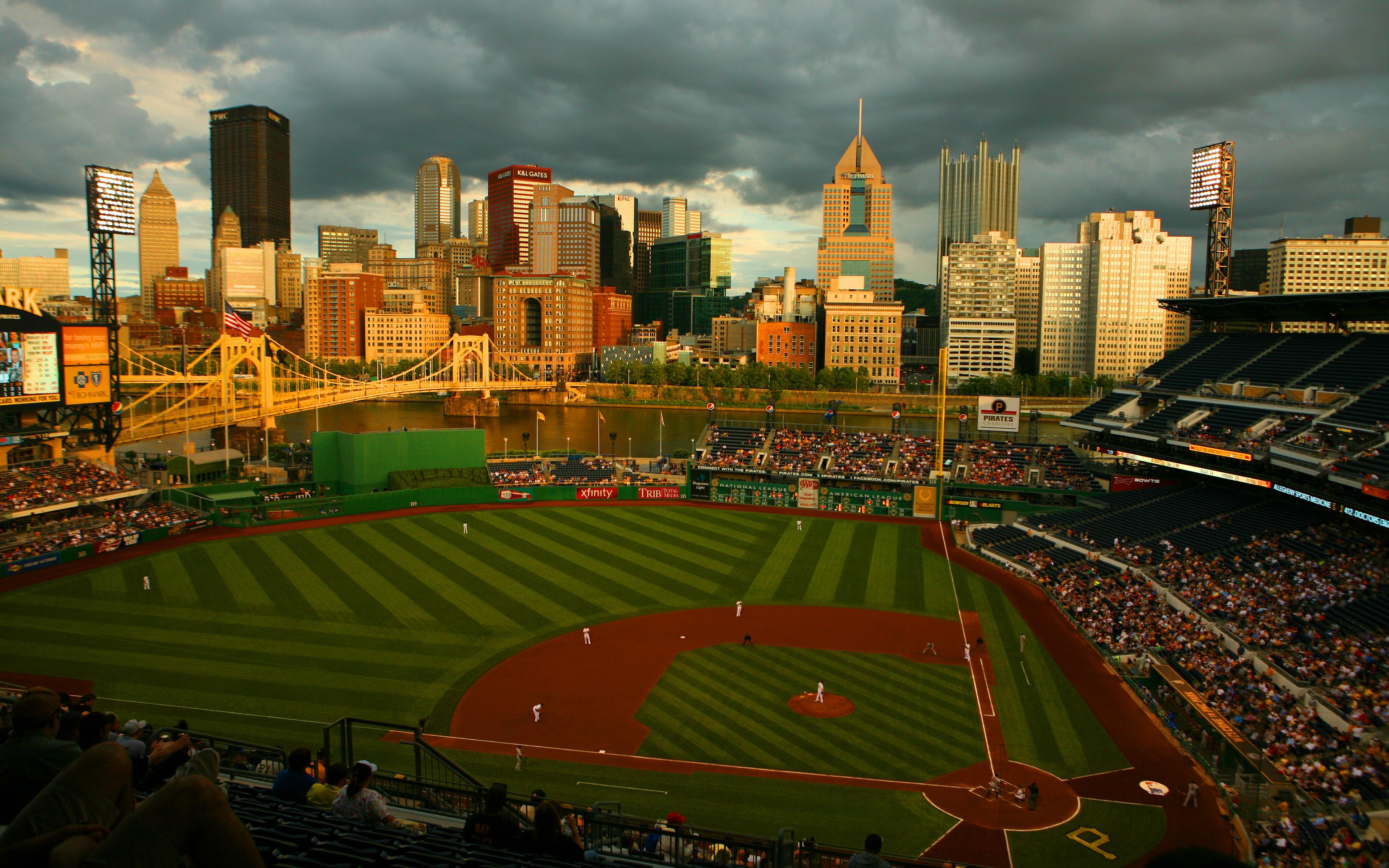 3840x2400 Free download Pittsburgh Pirates ballpark PNC Park Pittsburgh Pennsylvania Wallpaper [3840x2400] for your Desktop, Mobile & Tablet. Explore Robinson Wallpaper in PA. Interior Wallpaper Catalog, Peerless Wallpaper Monroeville, Discount Wallpaper