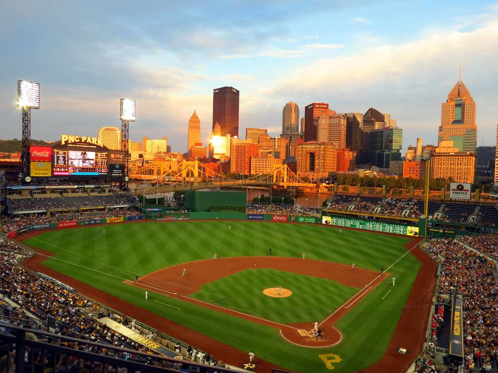 1024x768 PNC Park. Cincinnati Reds at Pittsburgh Pirates