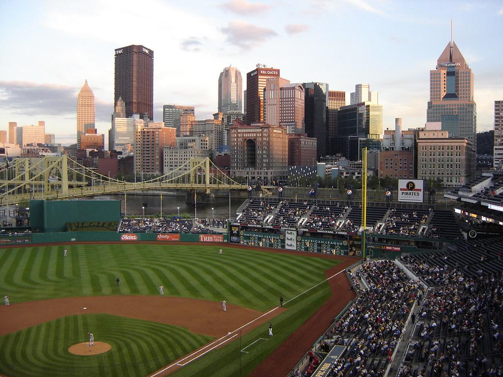 1024x768 Pirates Game at PNC Park. Visiting a baseball game at Pitts