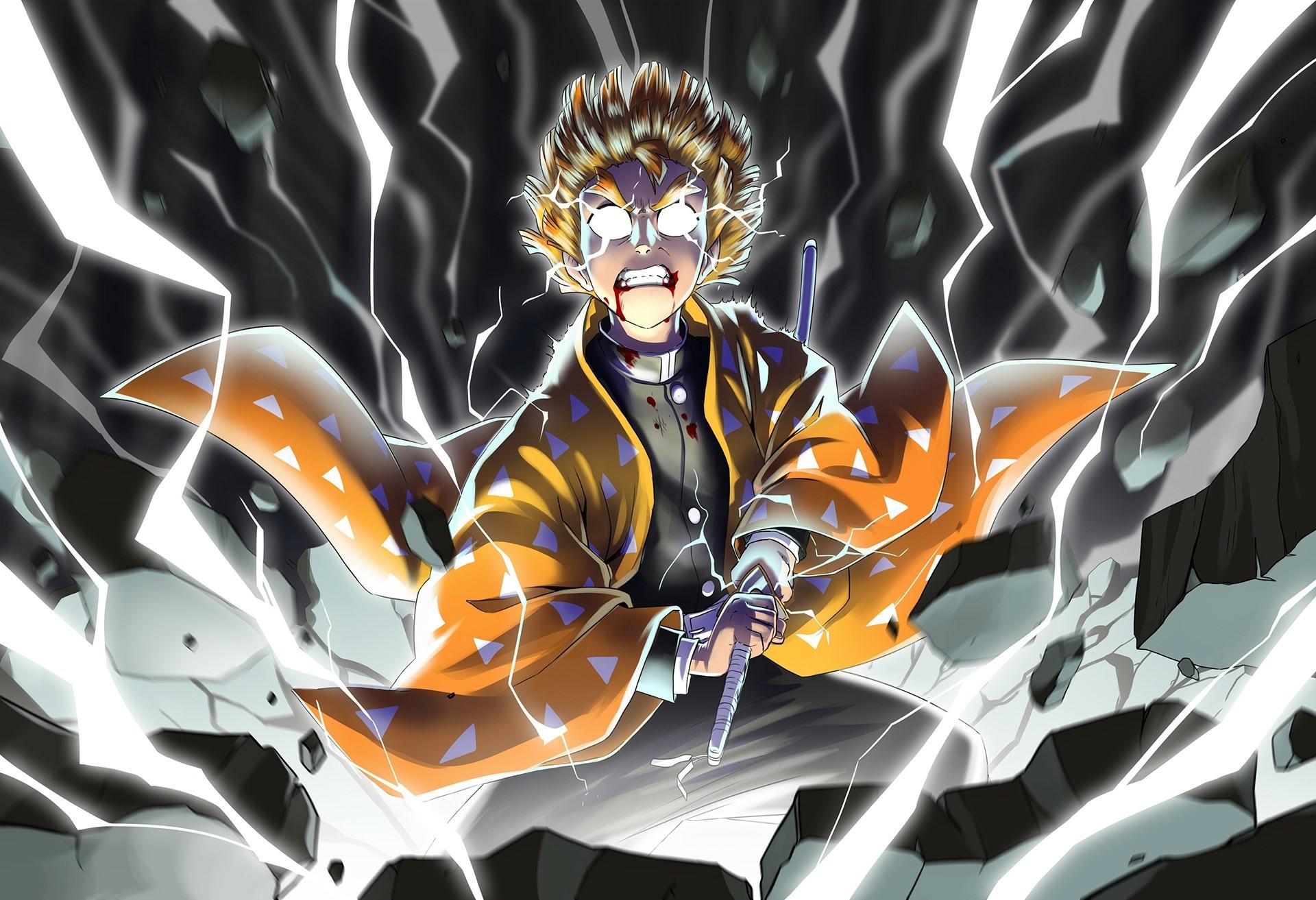 1920x1313 Zenitsu Agatsuma Cool Demon Slayer Wallpaper, HD Anime 4K Wallpaper, Image and Background
