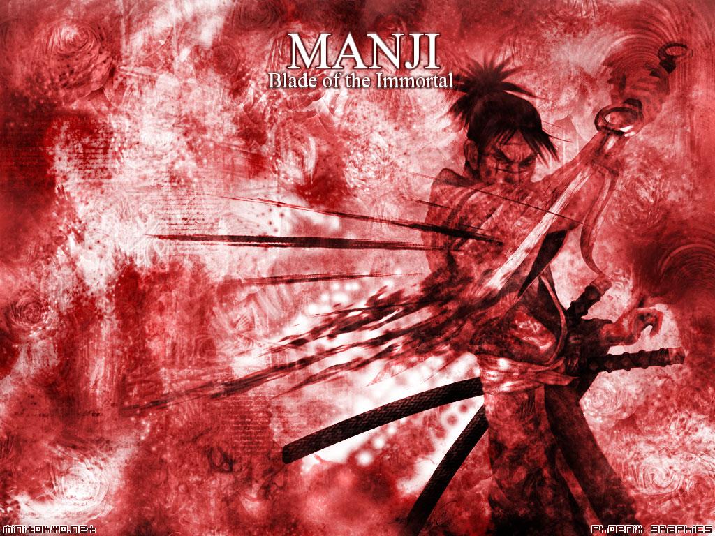 1024x768 Blade of the Immortal Wallpaper: MANJI of the Immortal