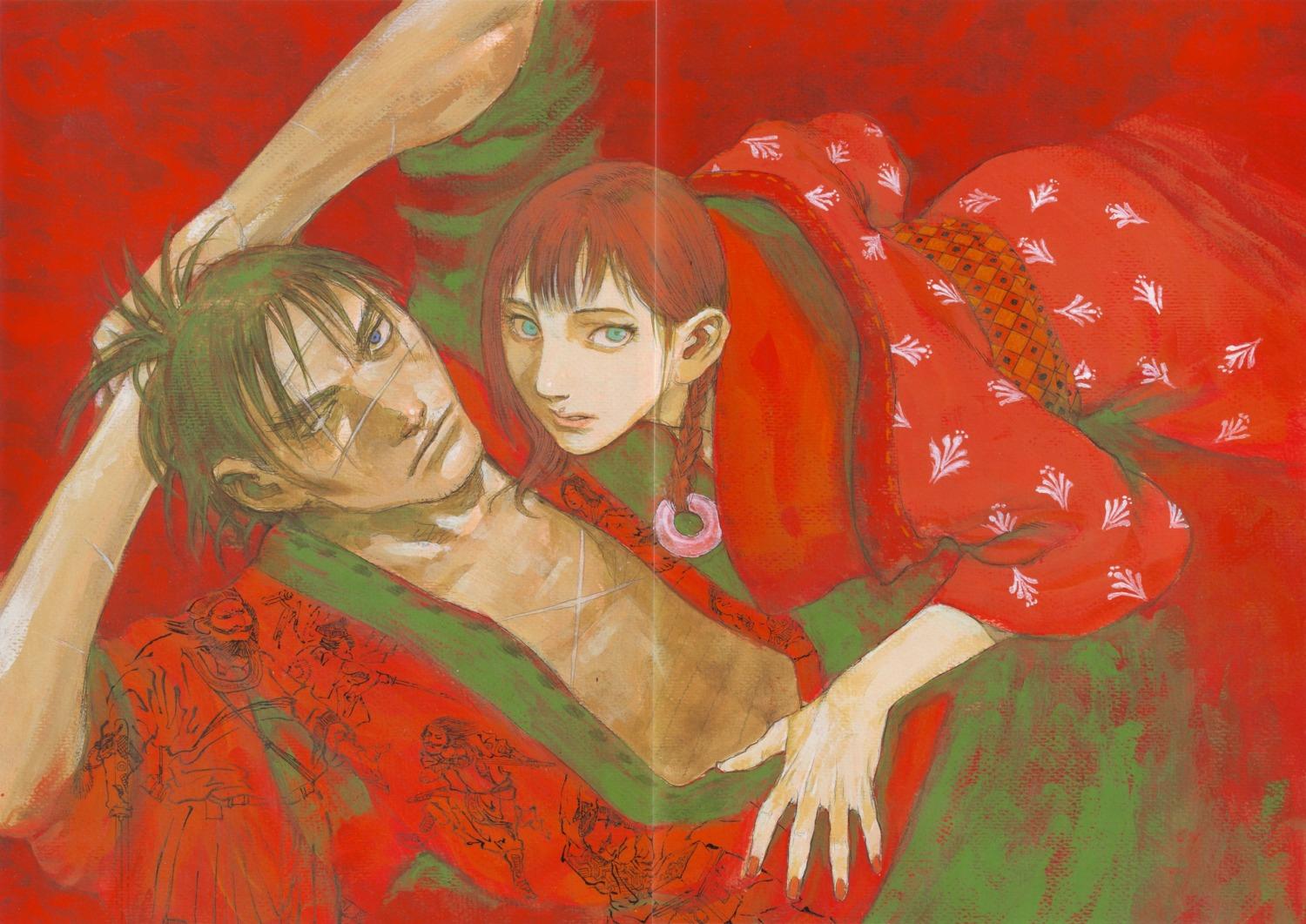 1500x1061 samura hiroaki blade of the immortal crease