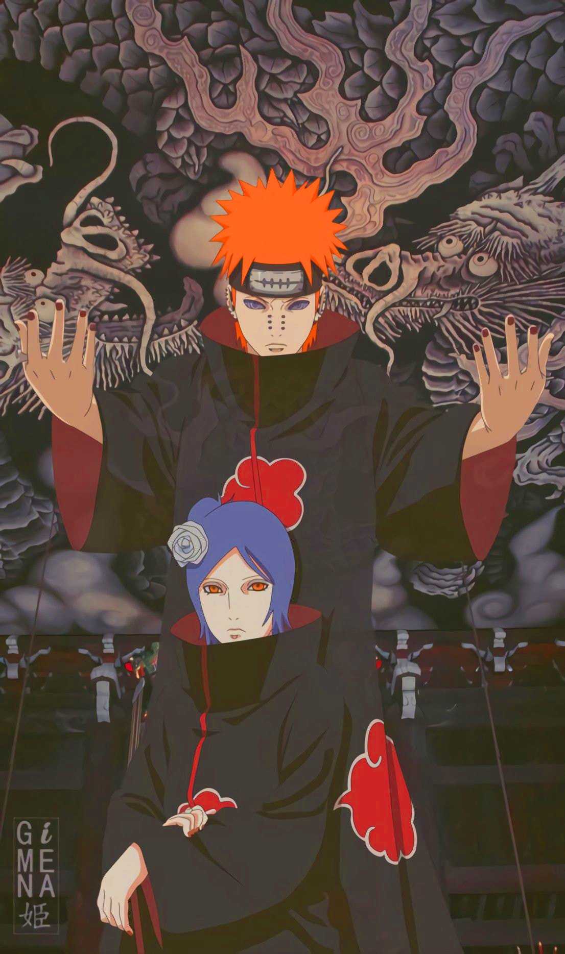 1106x1868 Pain Manga Wallpaper