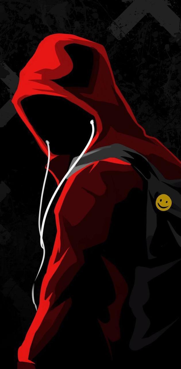 630x1280 Red and black boy wallpaper