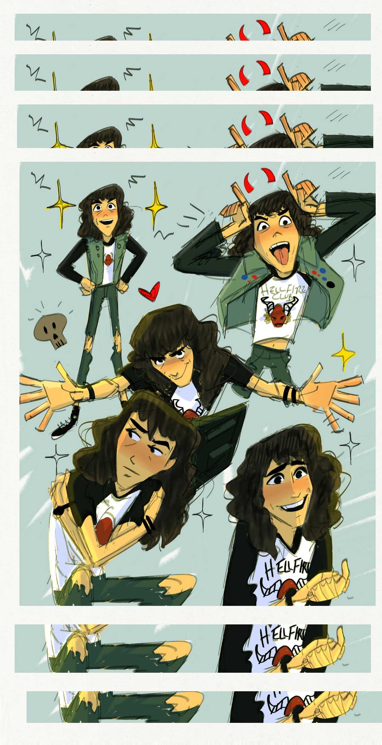 1280x2496 Cute Eddie Munson Wallpaper