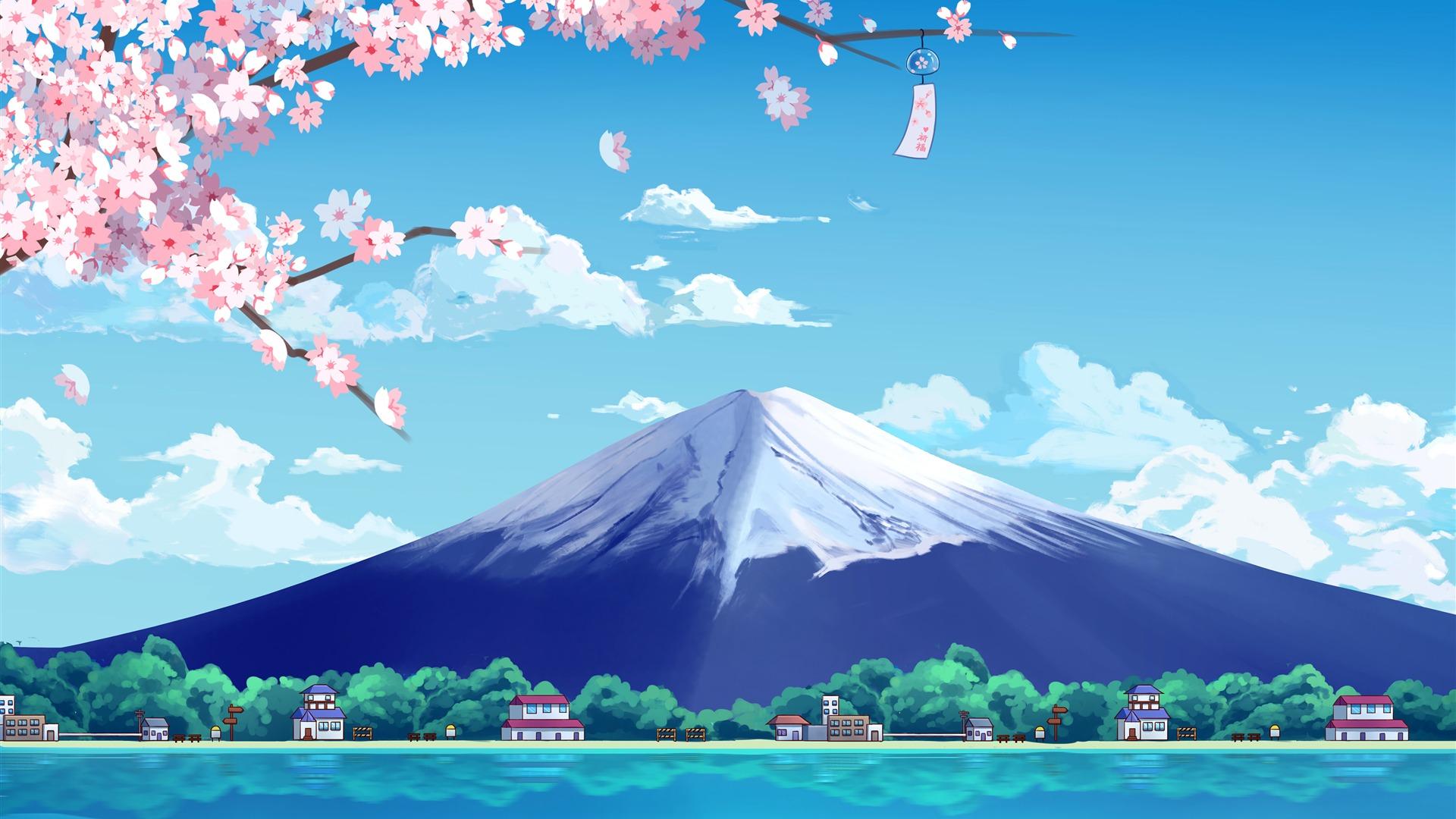 Mount Fuji Animated Wallpaper