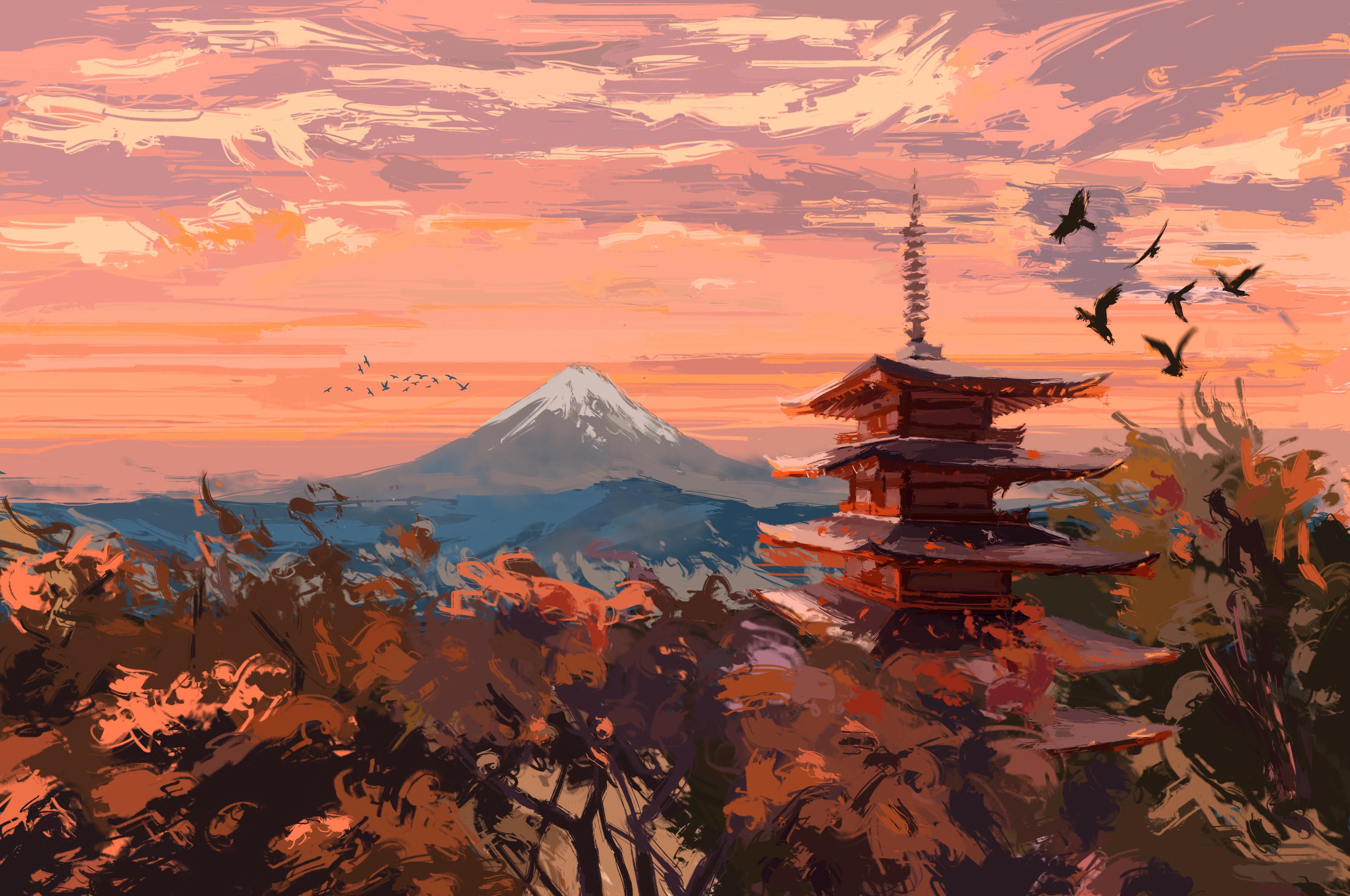 3515x2333 Mount Fuji HD Wallpaper and Background