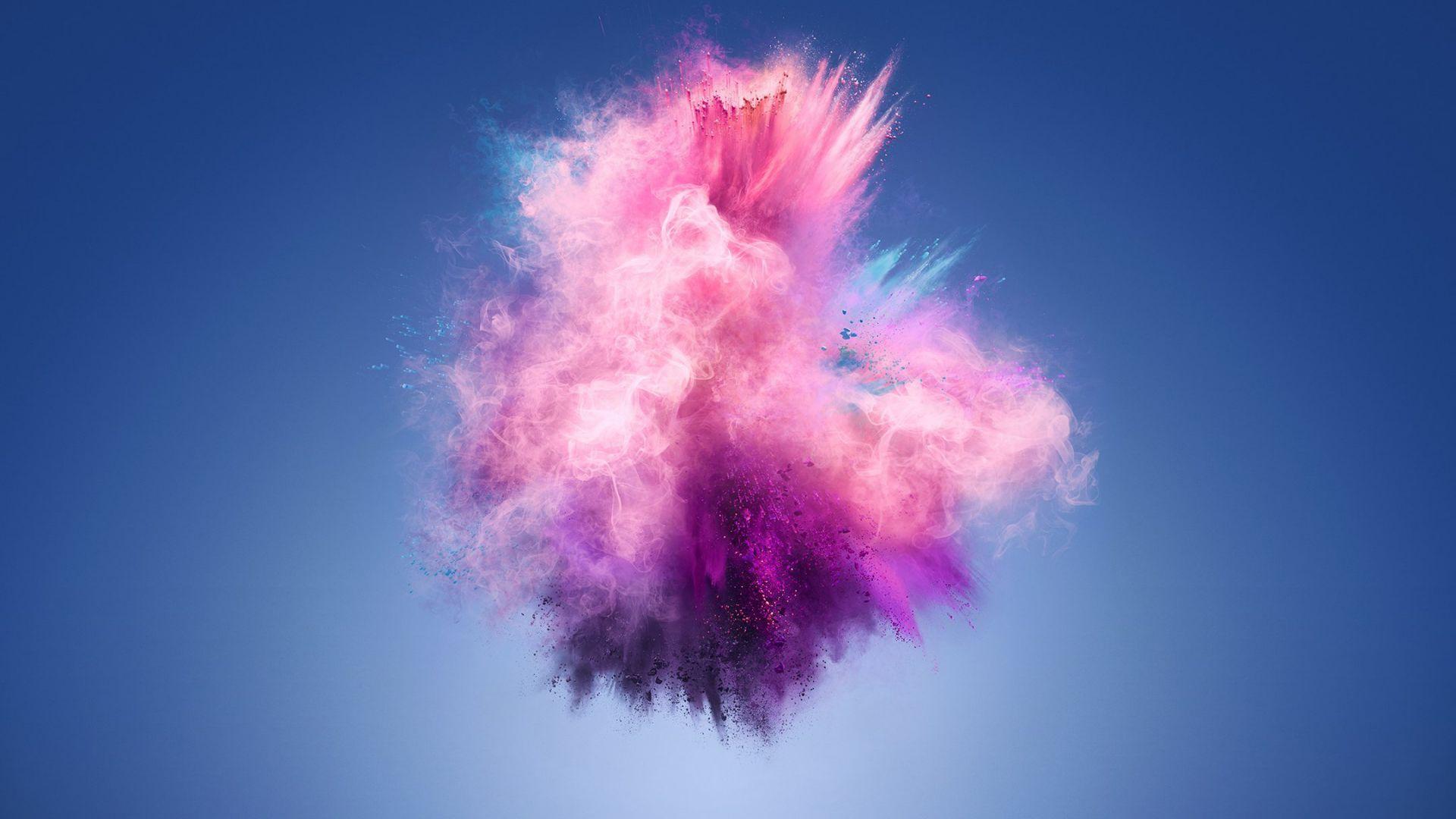 1920x1080 Desktop Wallpaper Color Splash, Explosion, Huawei 7s, Stock, HD Image, Picture, Background, Be842c
