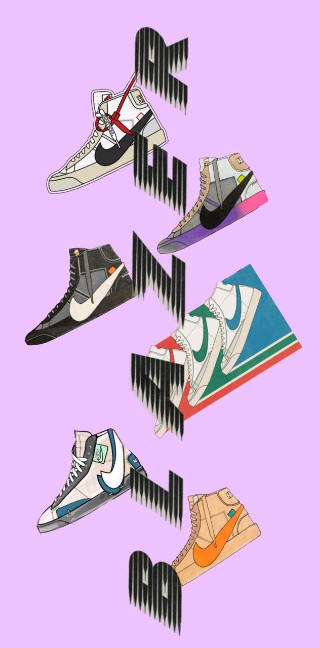 630x1280 Nike blazer wallpaper
