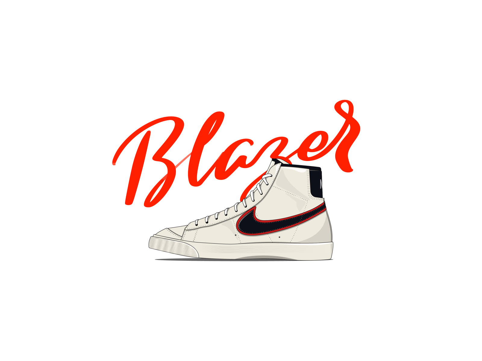 1600x1200 nike blazer by shanjun on Dribbble