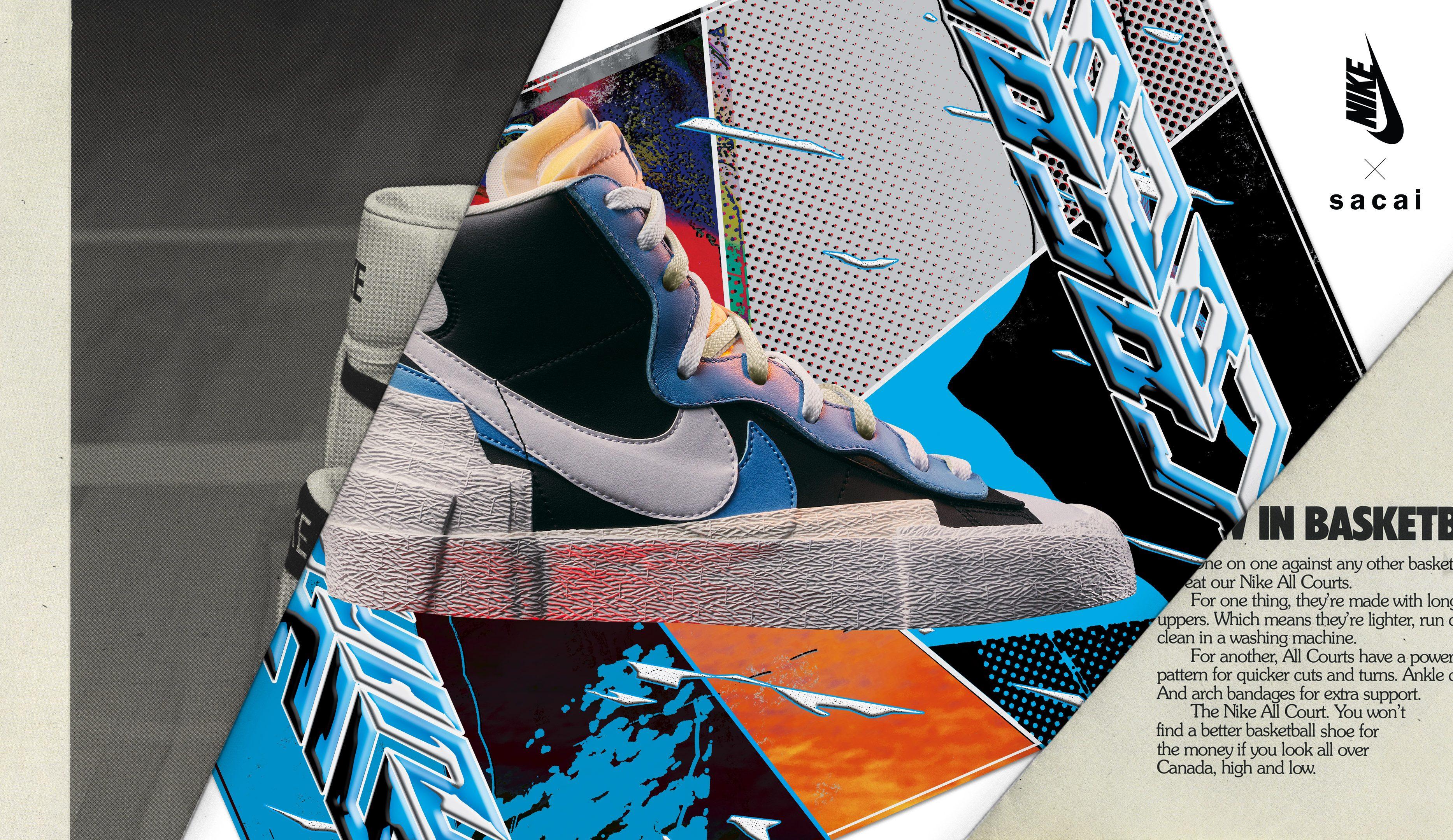 3734x2160 Nike Blazer X Sacai Shoes On Feet Photo Leak: Here's What We Know