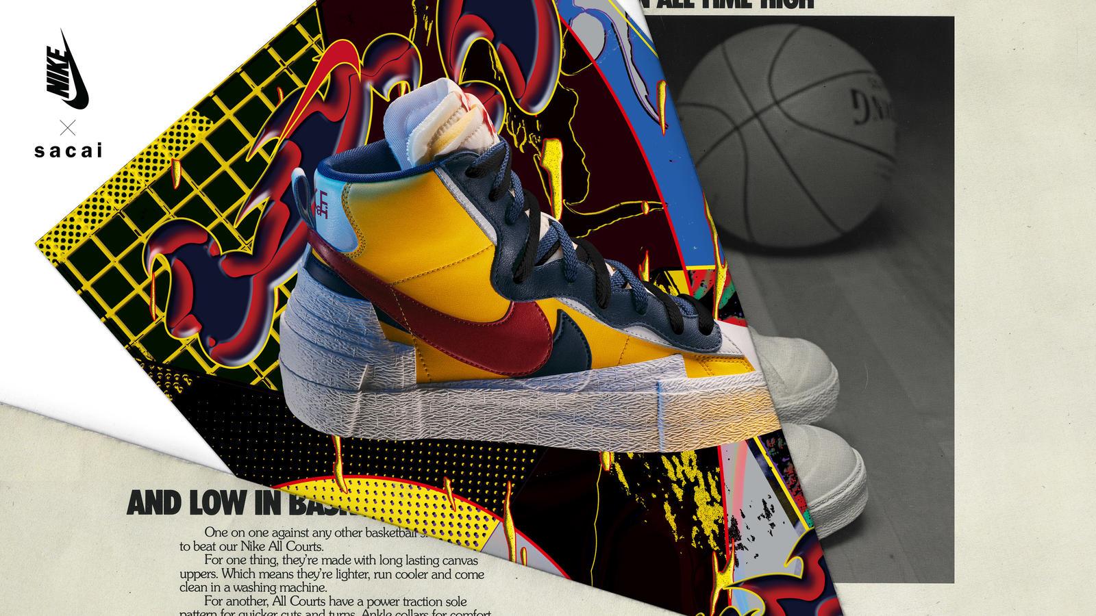 1600x900 Nike x sacai LDWaffle and Blazer Mid Official Image and Release Date