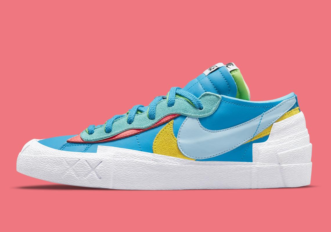 1140x800 KAWS Sacai Nike Blazer Low Blue DM7901 400