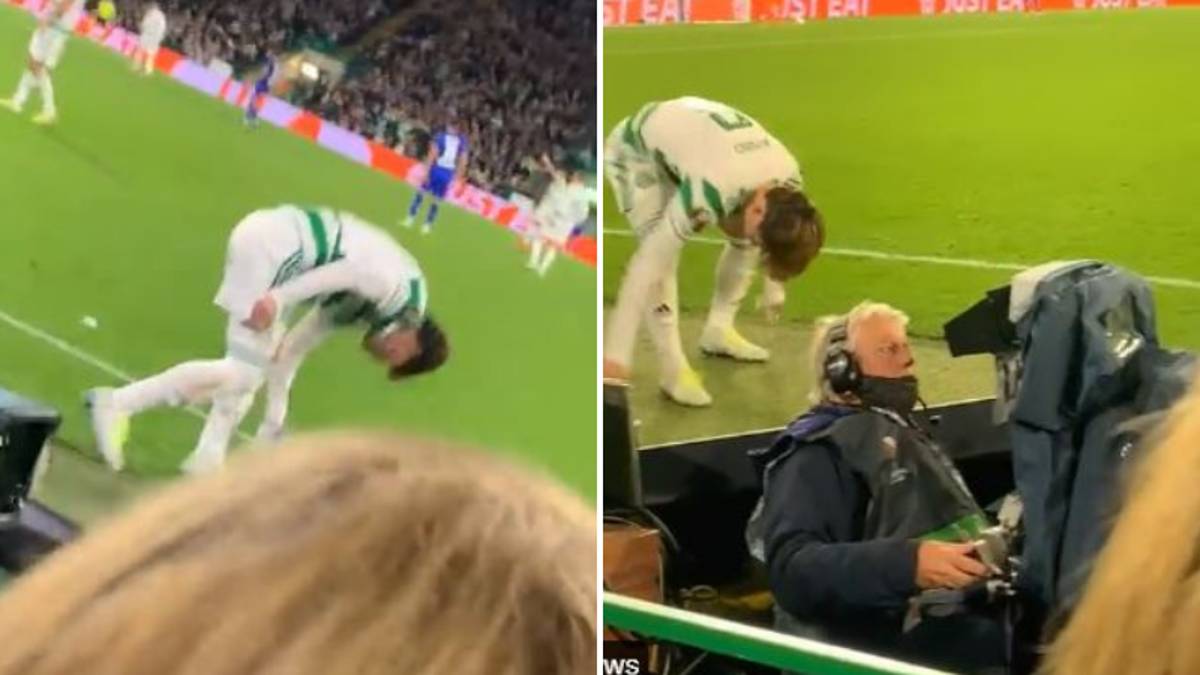 1200x675 Celtic Star Kyogo Furuhashi Picked Up Rubbish During Europa League Game