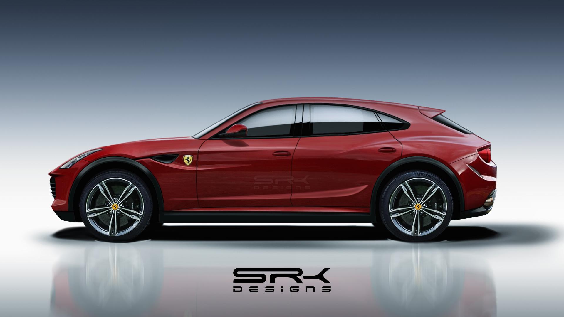 1920x1080 Is this how the Ferrari Purosangue SUV will look?