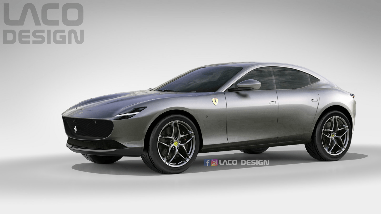 1600x900 Ferrari Purosangue SUV Looks Sleek With Roma Styling
