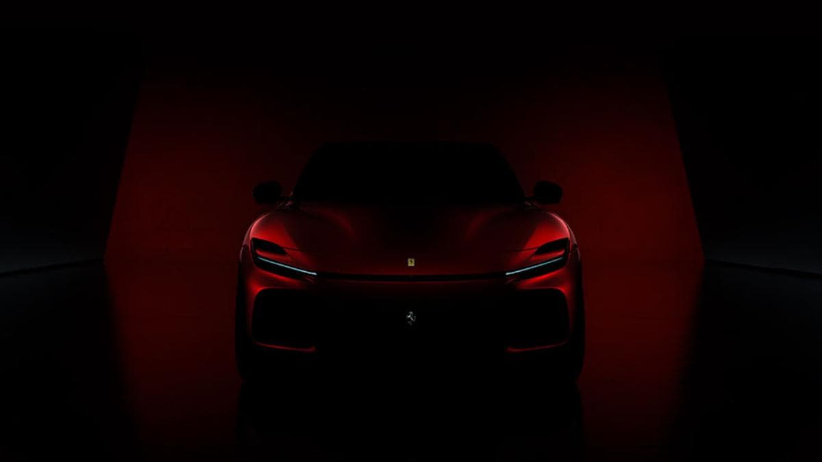 1200x675 Ferrari Purosangue teased: Prancing horse SUV will debut this year
