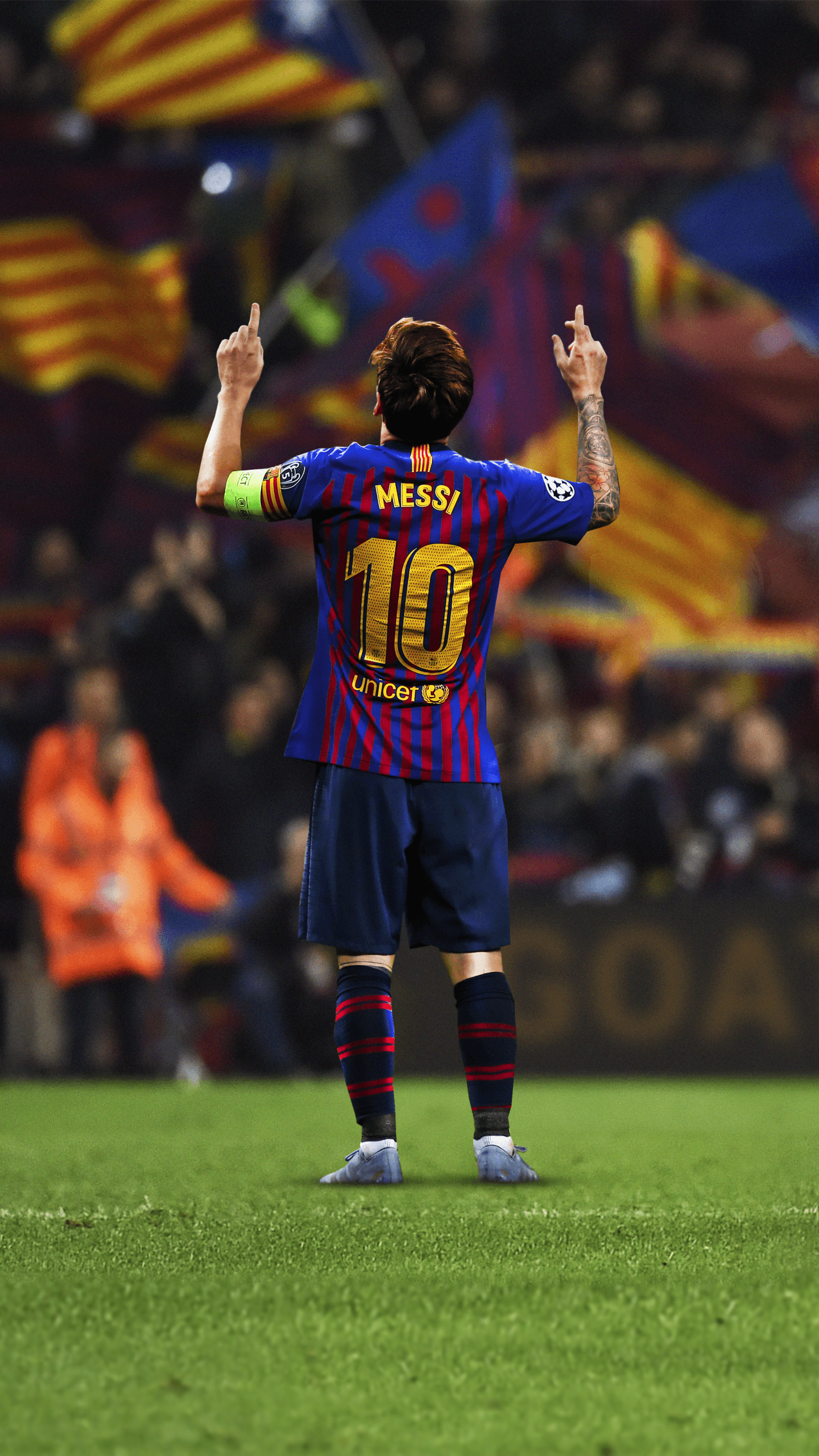 1440x2560 Messi Commemoration Wallpaper