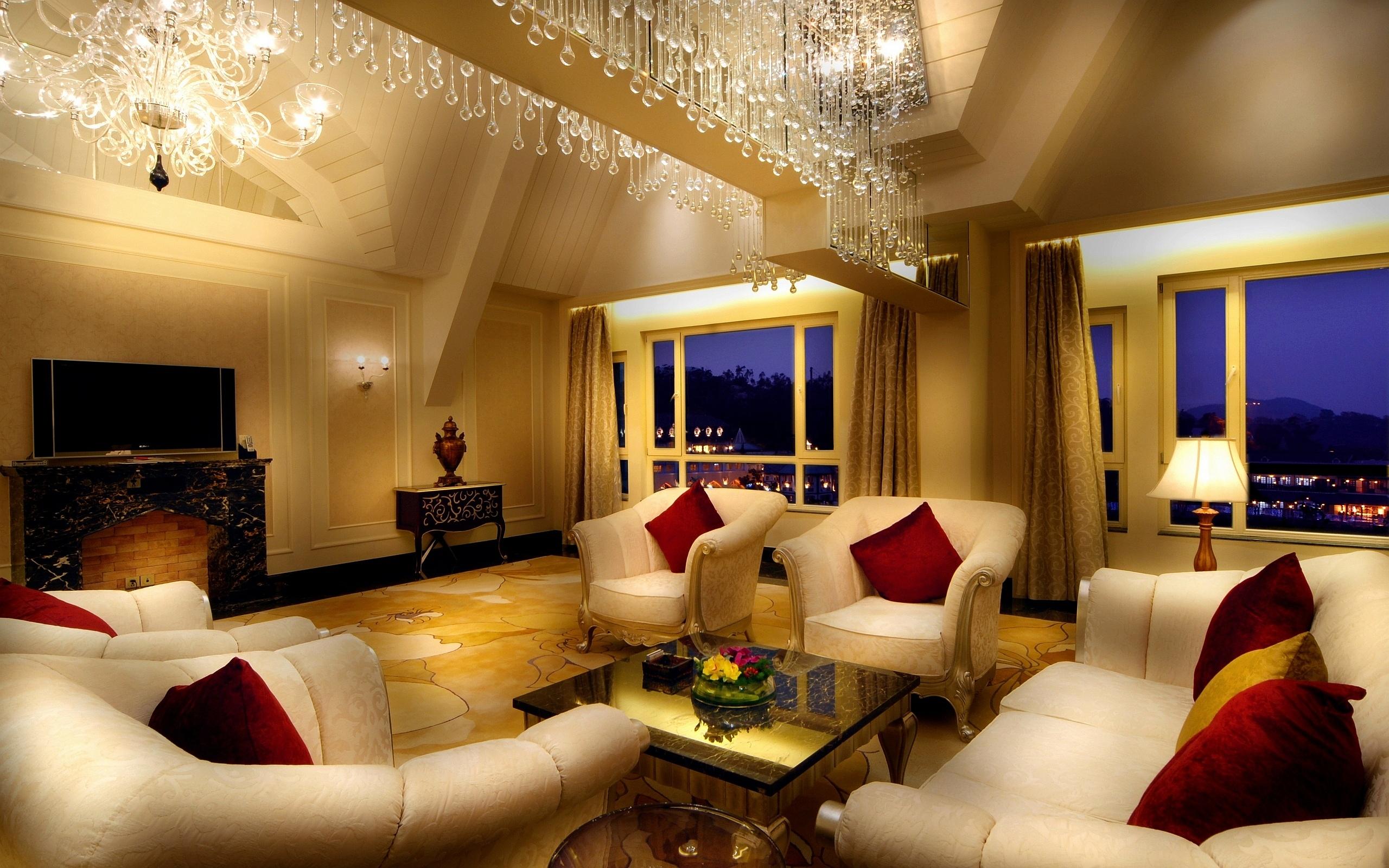 2560x1600 Luxury Living Room