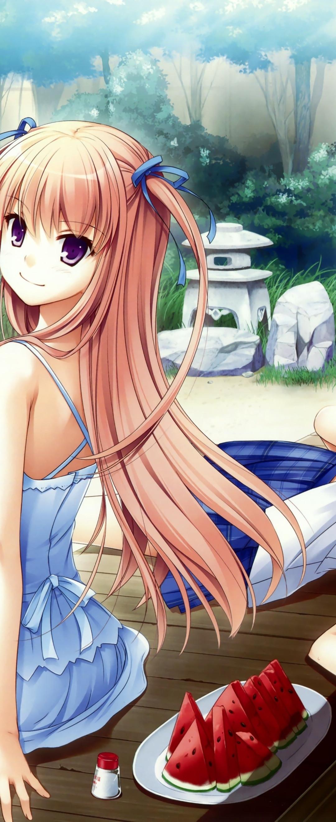 1080x2636 anime, girls, friends 1080x2636 Resolution Wallpaper, HD Anime 4K Wallpaper, Image, Photo and Background