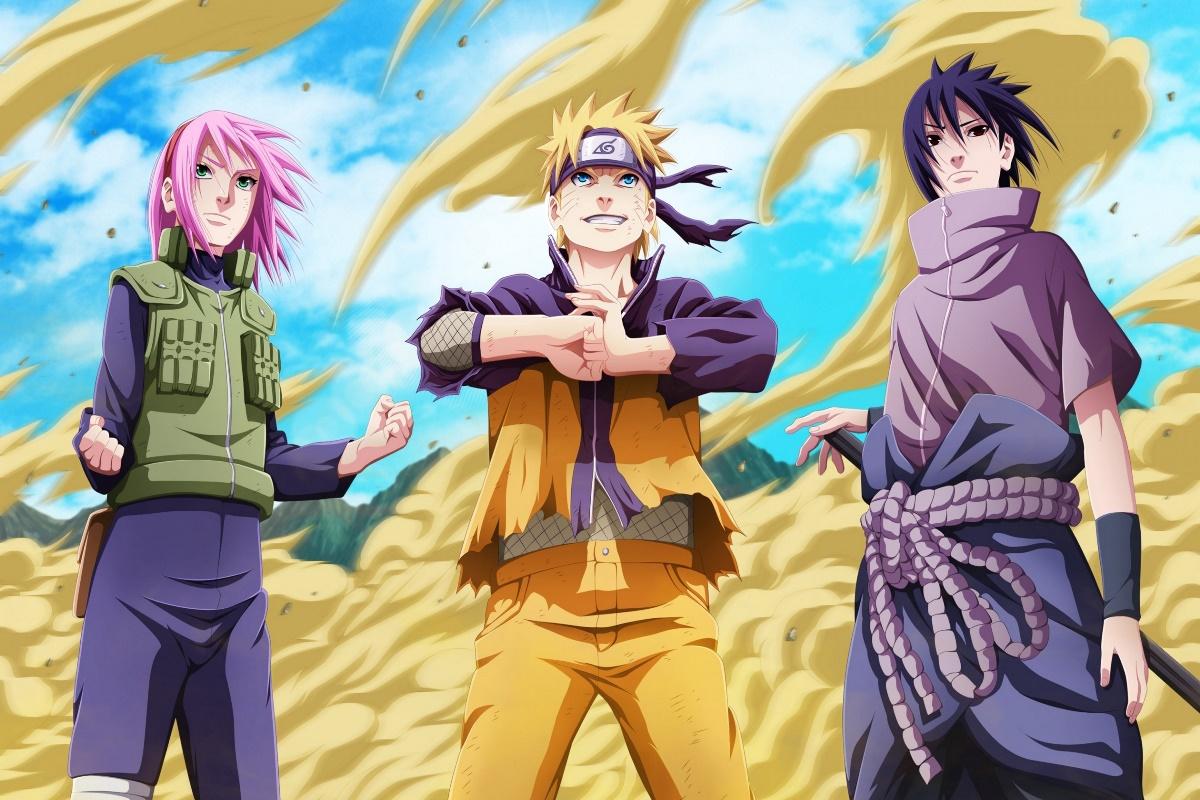 1200x800 naruto uzumaki and friends anime wallpaper KC689 living room home wall modern art decor wood frame