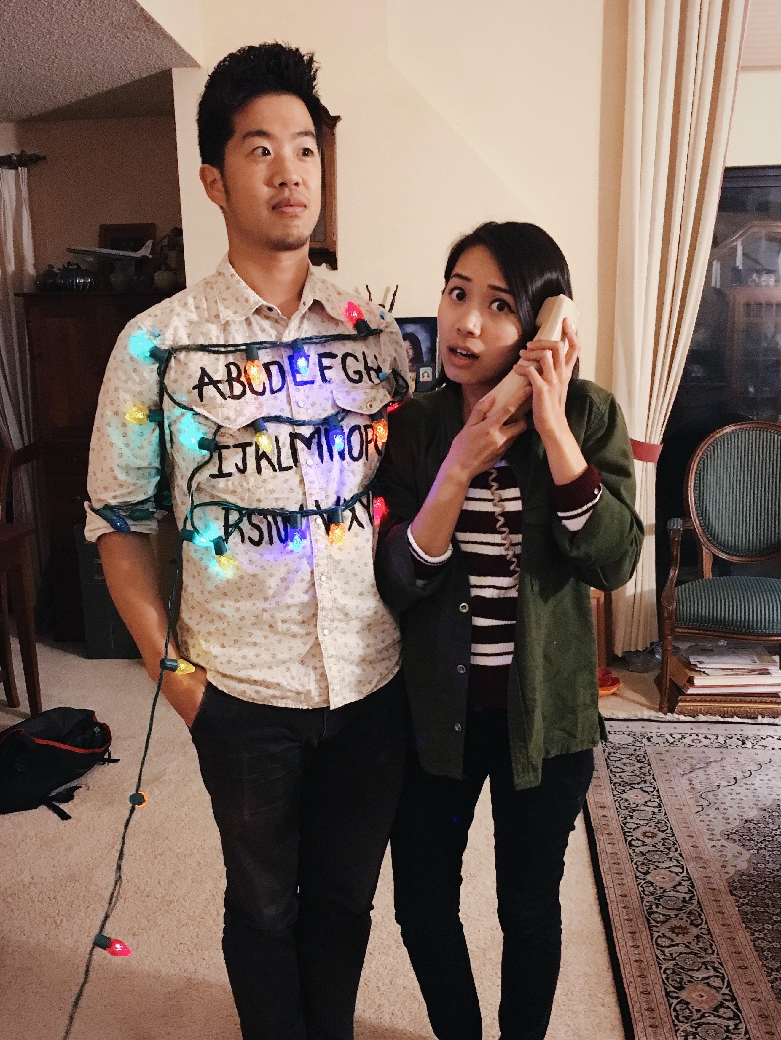 2634x3509 DIY Stranger Things Joyce Byers and Wall Couples Costume