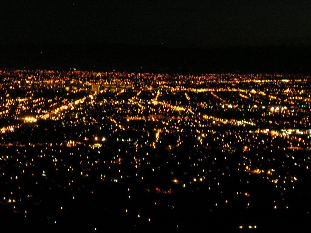 1024x768 Night City Light Wonderful Wallpaper, Photo, Picture