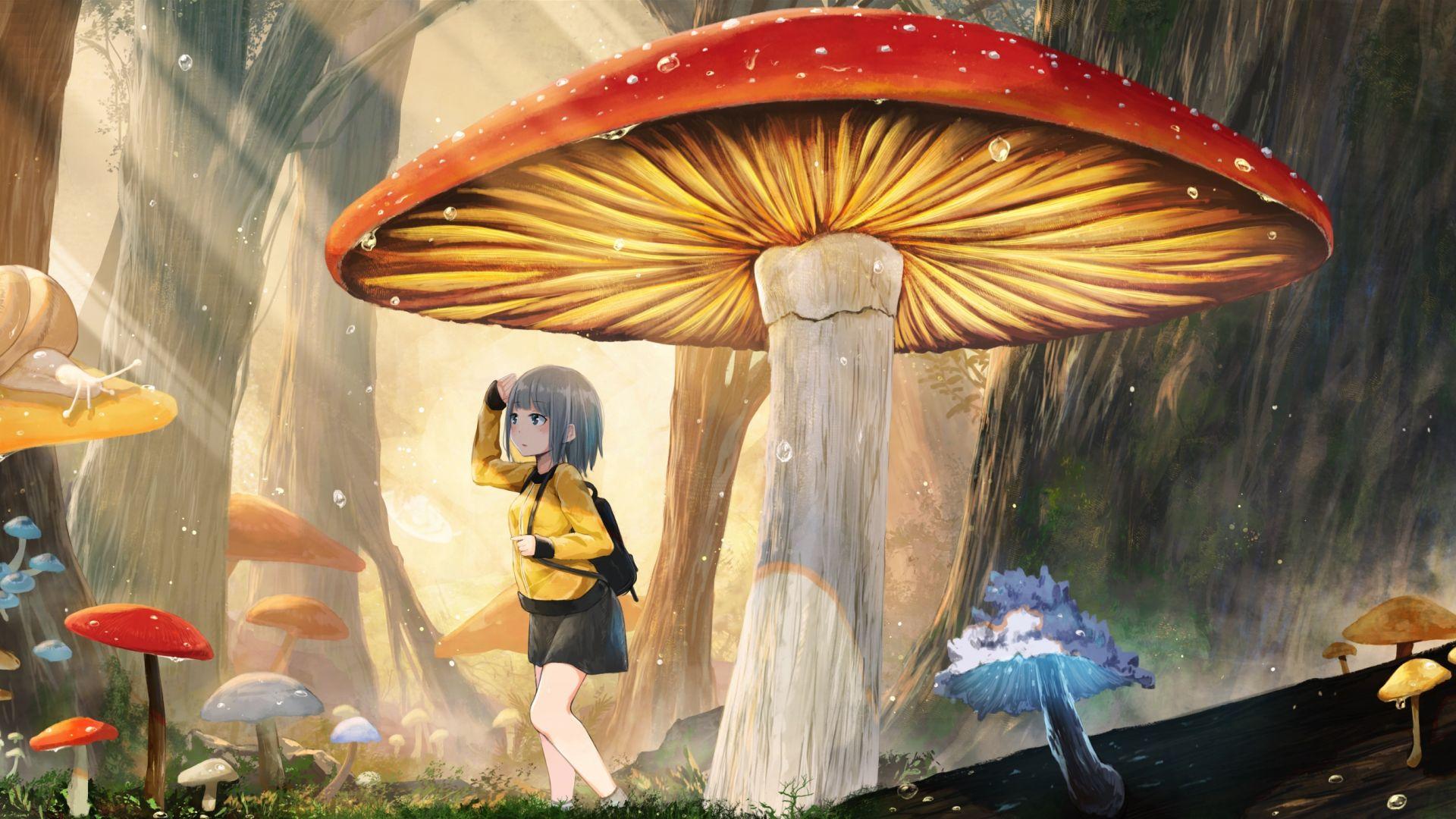 Cute Comforting: Anime Mushroom Friends Mouse Pad Non slip - Temu