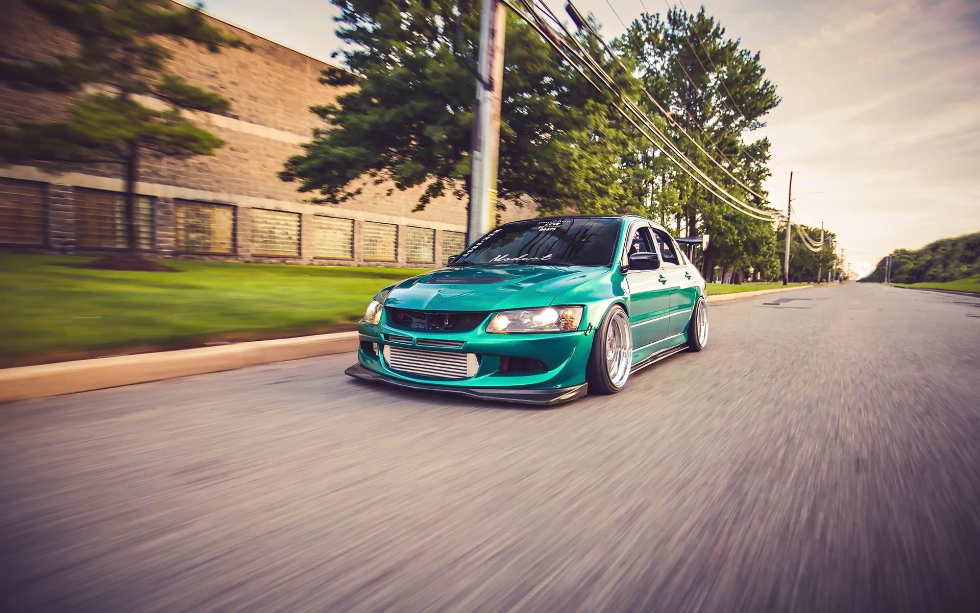 1920x1200 Mitsubishi Evolution VIII HD Wallpaper and Background