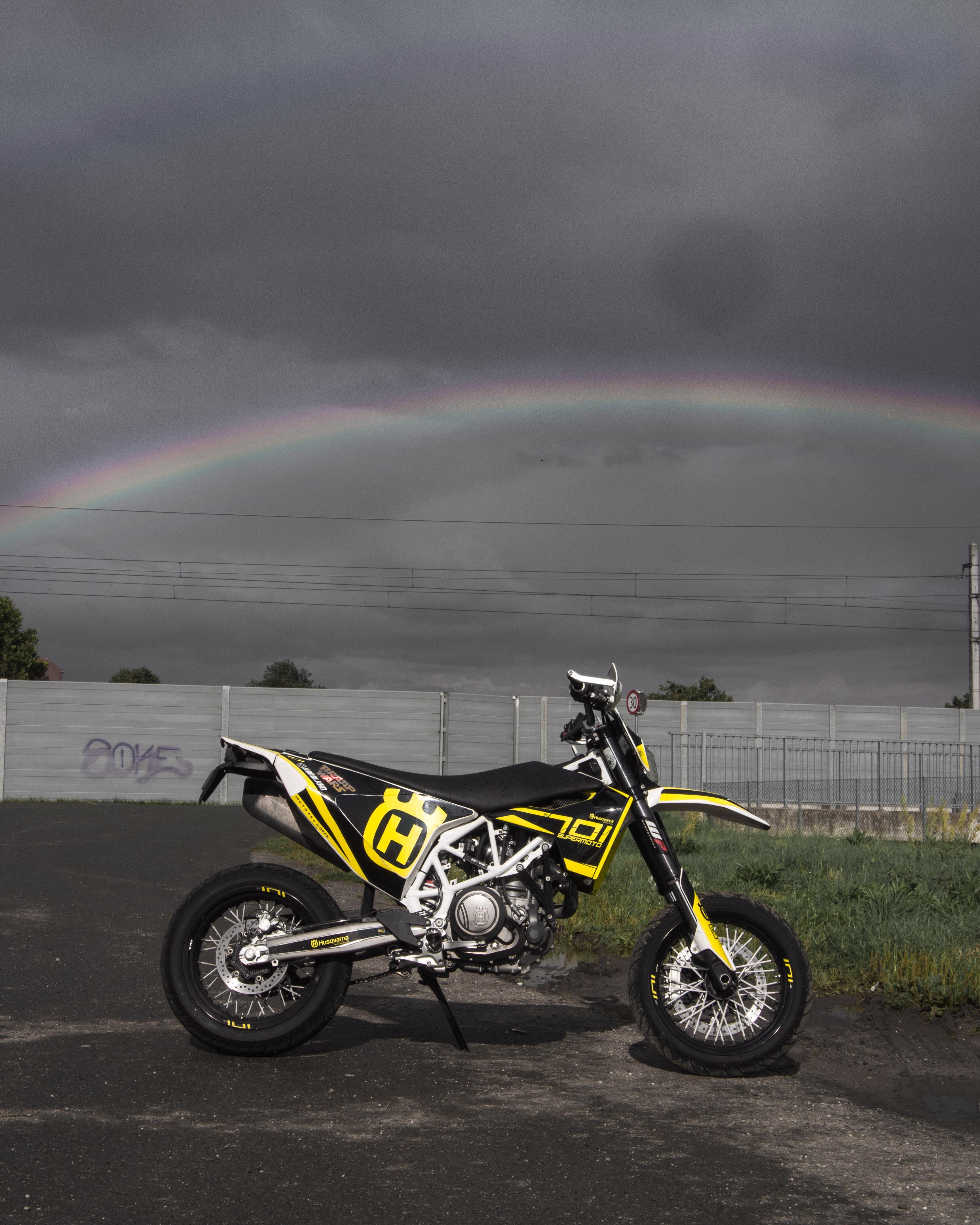 3456x4320 My Husqvarna 701. I'm an Austrian supermoto rider and hobby photographer, hope you guys like this shot I took after I was literally washed of my bike!