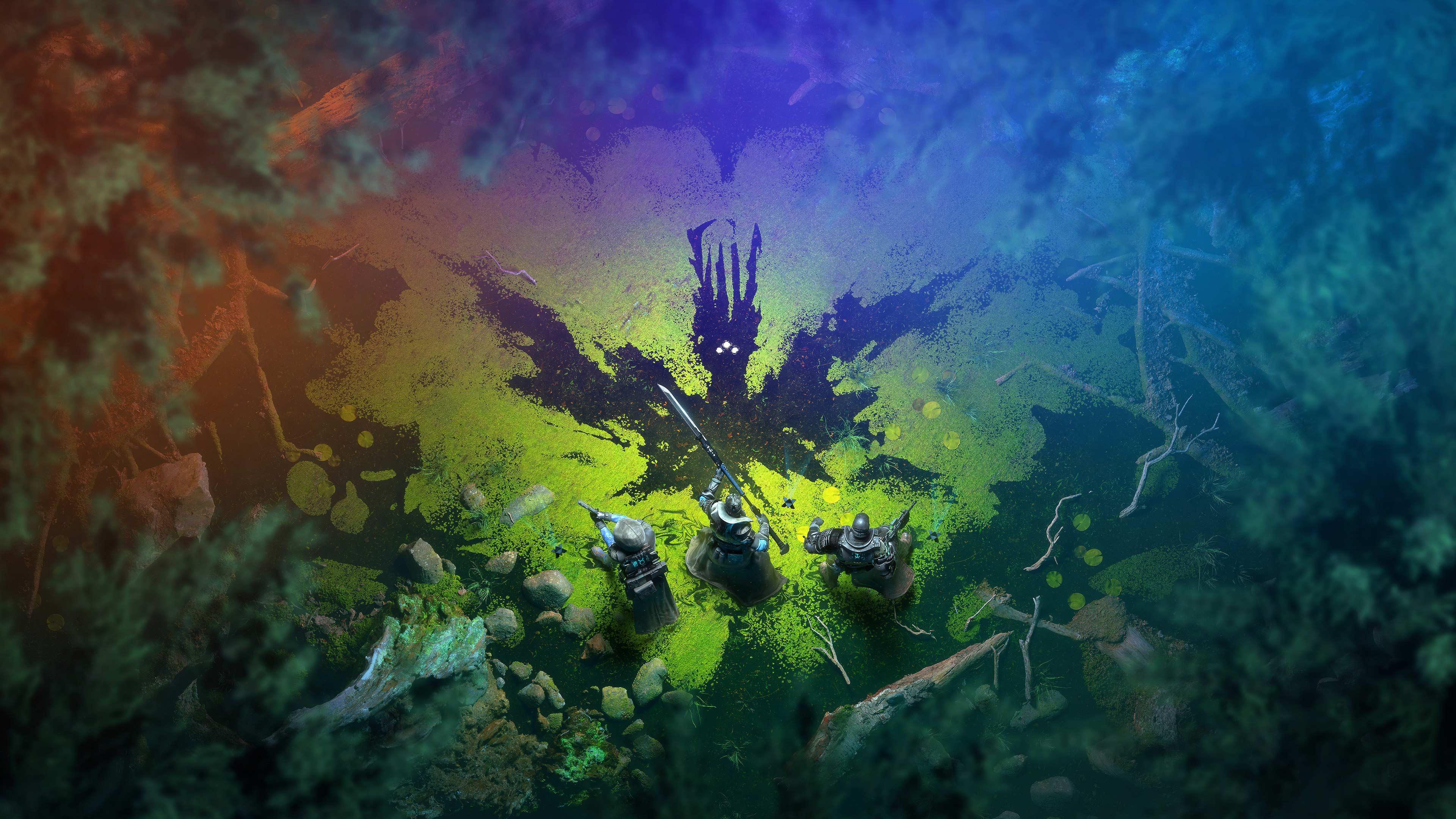 3840x2160 Destiny 2: The Witch Queen Wallpaper 4K, Deluxe Edition, Titan, Hunter, Warlock, Games