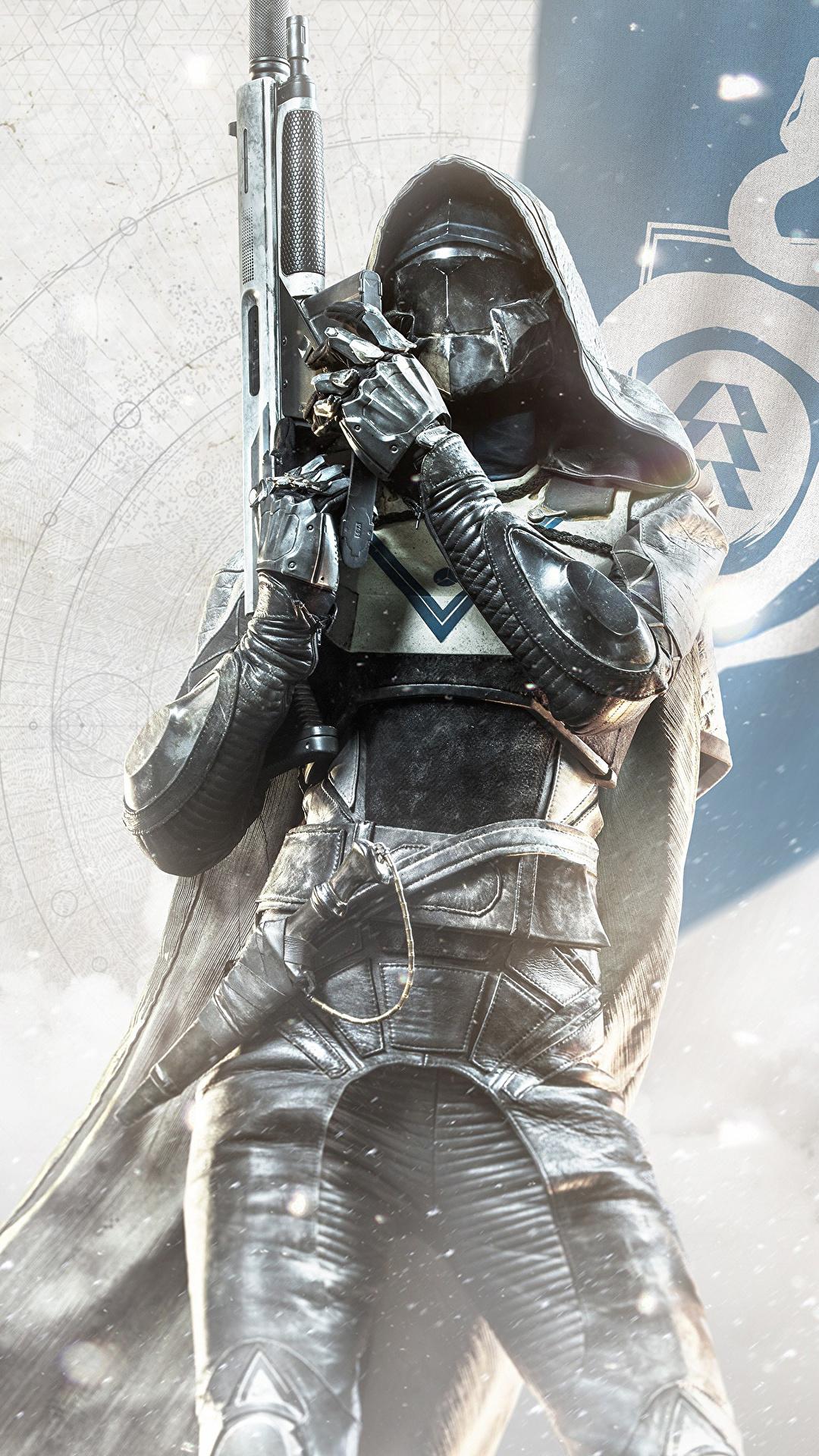 1080x1920 Desktop Wallpaper Destiny 2 Armor Helmet warrior vdeo 1080x1920