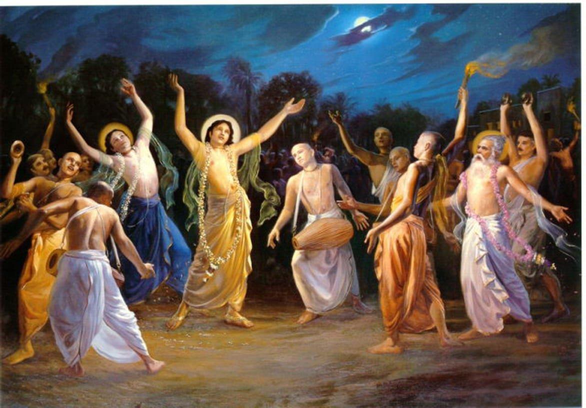 1172x816 MYIMAGE Chaitanya Mahaprabhu Poster (Canvas Cloth Print, 31cm x 46 cm) : Amazon.in: Home & Kitchen