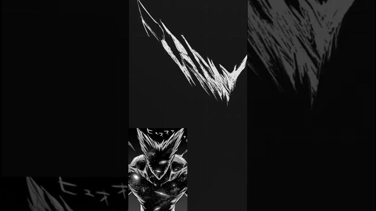 1280x720 Drawing Cosmic fear Mode Awakened Garou. One punch man. USING ONLY 1 PEN