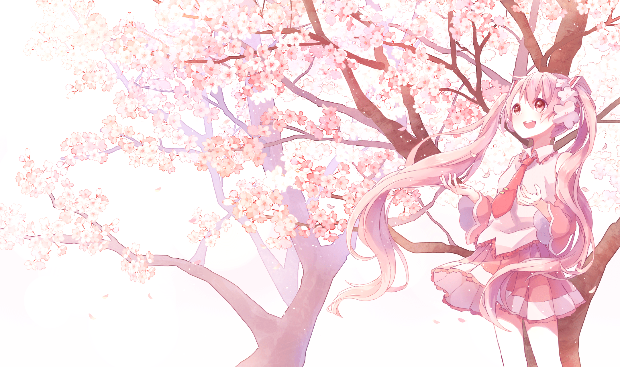 Sakura Hatsune Miku Wallpapers Top Free Sakura Hatsune Miku