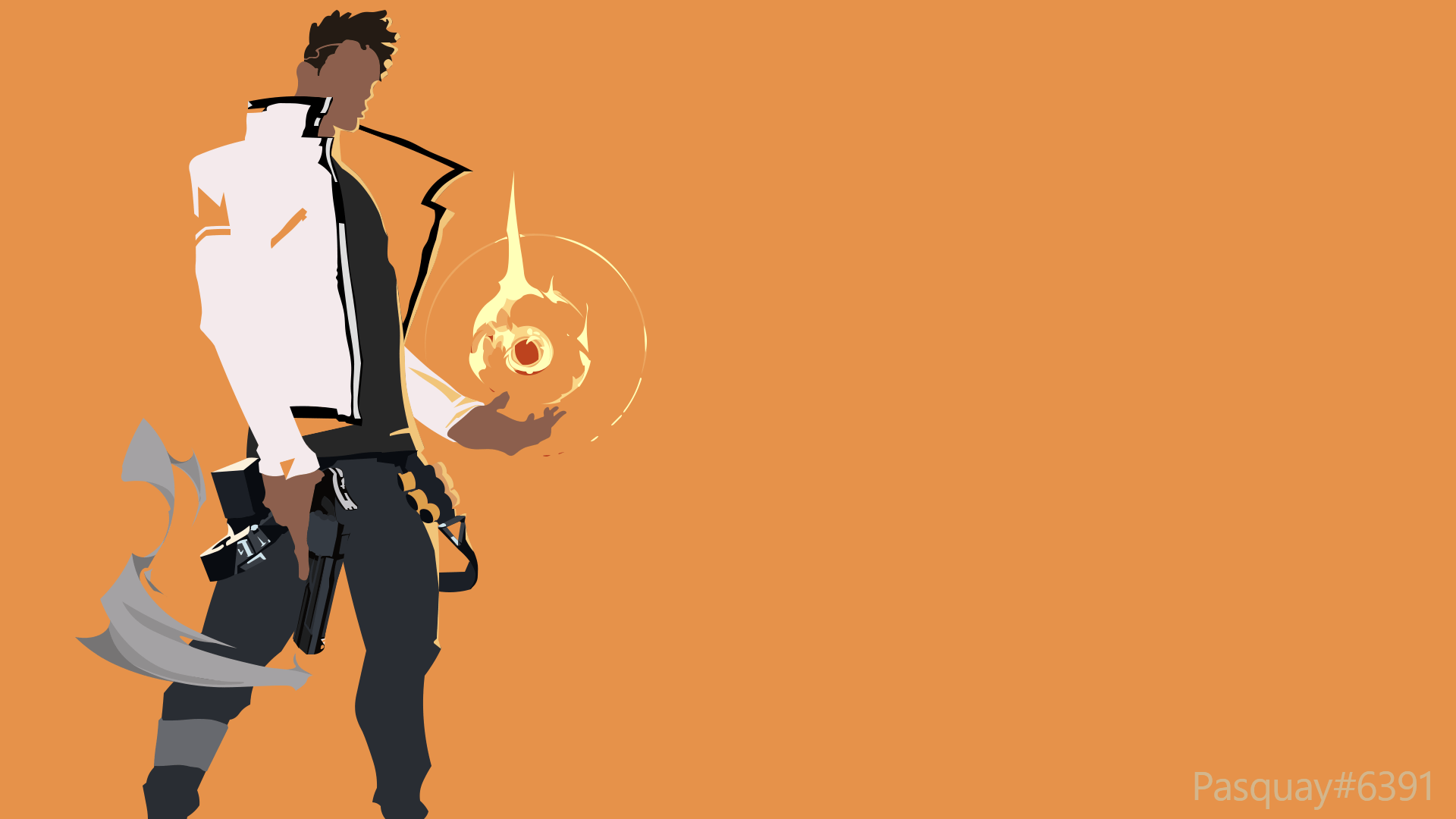 1920x1080 Minimalist Pheonix wallpaper