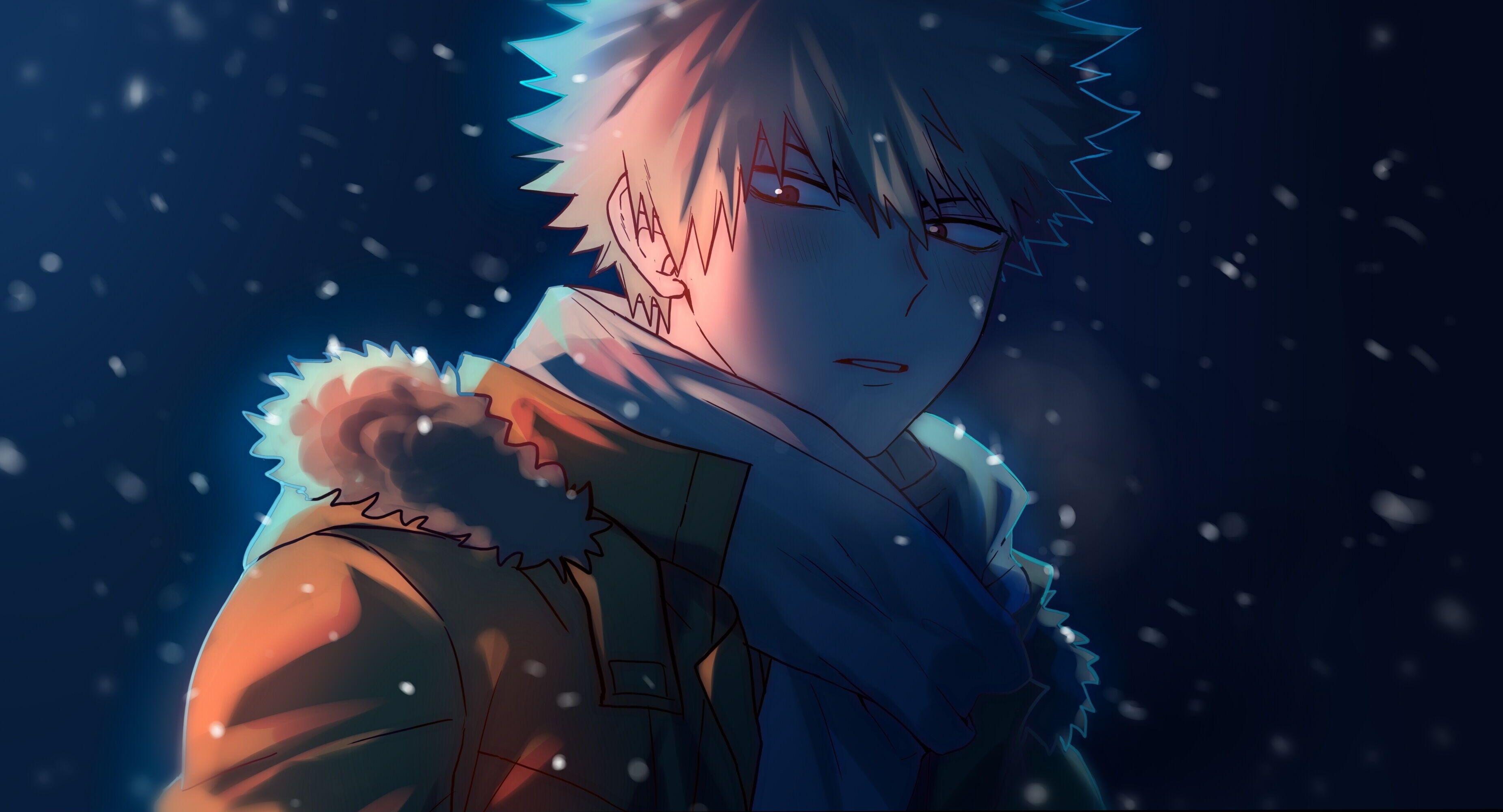 3700x2000 Bakugo Goggles Wallpaper