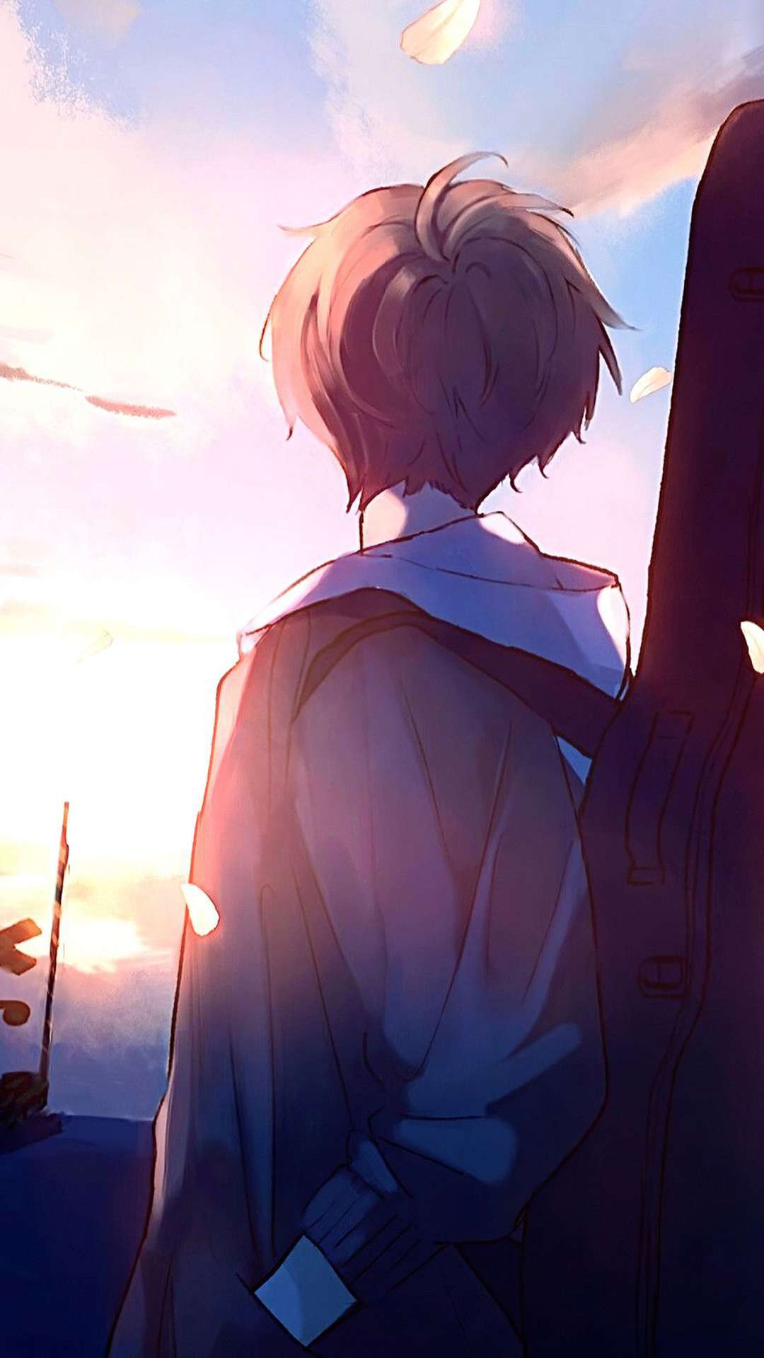 Anime Boy Listening To Music Wallpapers - Top Free Anime Boy Listening To Music  Backgrounds - WallpaperAccess